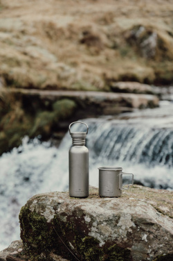 Logotrade reklaminės dovanos nuotrauka: „Nordic Drift Trail Ultra Light Titanium“ 600 ml vandens gertuvė
