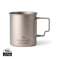 „Nordic Drift Trail Ultra Light Titanium“ 450 ml puodelis, sidabras
