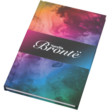 Logotrade reklaminės dovanos nuotrauka: Novella Brontë A5 formato matinis sąsiuvinis kietais viršeliais – 100 lapų