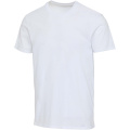 Azurito 160 g/m² unisex ekologiški marškinėliai trumpomis rankovėmis, Balta