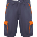 Tahoe 250 g/m2 darbiniai šortai, Švinas / oranžinė