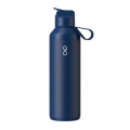 „Ocean Bottle Peak GO“ 710 ml perdirbto nerūdijančio plieno vandens butelis, Vandenyno mėlyna