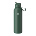 „Ocean Bottle Peak GO“ 710 ml perdirbto nerūdijančio plieno vandens butelis, Miško žalia