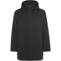 Kupolinė paminkštinta unisex parka striukė, Juoda