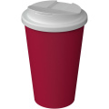 „Americano® Infiniti“ 350 ml termo stiklinė su nepraleidžiančiu dangteliu, Burgundija