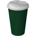 „Americano® Infiniti“ 350 ml termo stiklinė su nepraleidžiančiu dangteliu, Tamsiai žalia
