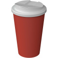 „Americano® Infiniti“ 350 ml termo stiklinė su nepraleidžiančiu dangteliu, Cinobaras
