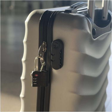 „Xtorm Lock Tag TSA“ kodinė spyna su vietos nustatymo sekikliu, gaminio vaizdas, Juoda (1)