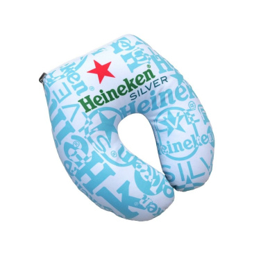 Kelioninė pagalvė 2 viename su sublimacine spauda ir logotipu