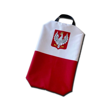 Sportinės avalynės maišelis su sublimacine spauda ir logotipu