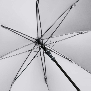 FARE audrai atsparus automatinis golfo skėtis Windproof PLUS 133 cm su logotipu, balta – detalės vaizdas 3
