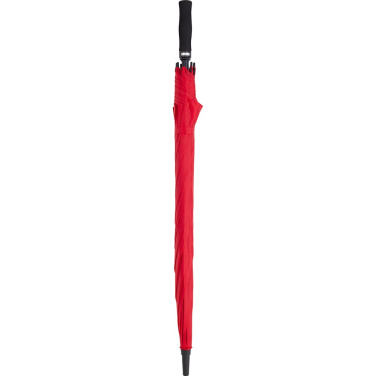 FARE Fibermatic XL patvarus automatinis golfo skėtis 130 cm su logotipu, raudona – detalės vaizdas 3