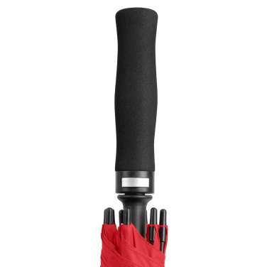 FARE Fibermatic XL patvarus automatinis golfo skėtis 130 cm su logotipu, raudona – detalės vaizdas 4