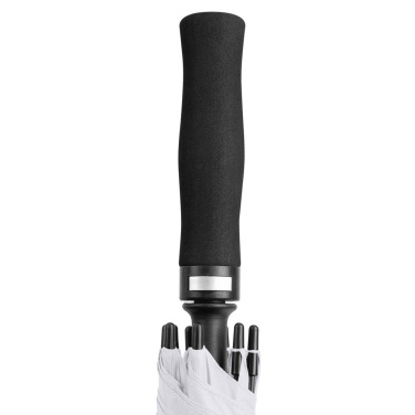 FARE Fibermatic XL patvarus automatinis golfo skėtis 130 cm su logotipu, balta – detalės vaizdas 4