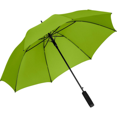 FARE ekonomiškas automatinis skėtis Windproof 100 cm su logotipu, laimo žalia – detalės vaizdas 4