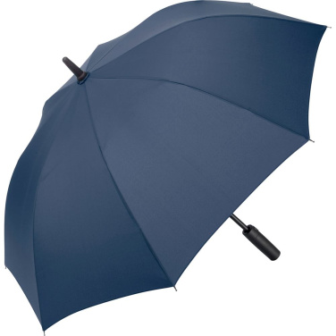 FARE audrai atsparus automatinis skėtis Windproof PLUS 105 cm su logotipu, tamsiai mėlyna – produkto nuotrauka