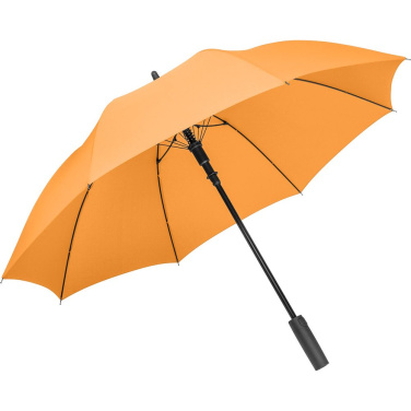 FARE audrai atsparus automatinis skėtis Windproof PLUS 105 cm su logotipu, oranžinė – detalės vaizdas 7