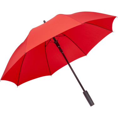 FARE audrai atsparus automatinis skėtis Windproof PLUS 105 cm su logotipu, raudona – detalės vaizdas 2