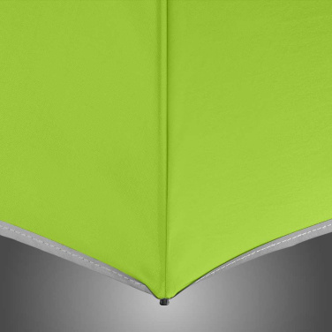 FARE® Magic Windfighter® 2.0 didelis automatinis kišeninis skėtis su logotipu, laimo žalia (waterSAVE®) – detalės vaizdas 10