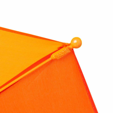 FARE® 4Kids vaikiškas kišeninis skėtis su logotipu, vaivorykštė – detalės vaizdas 3