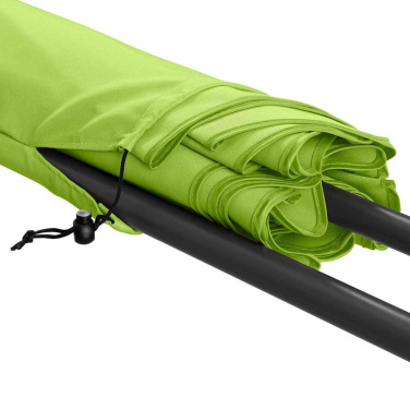 FARE® Parasol M su volanu skėtis nuo saulės, Ø 180 cm su logotipu, žolės žalia – detalės vaizdas 9