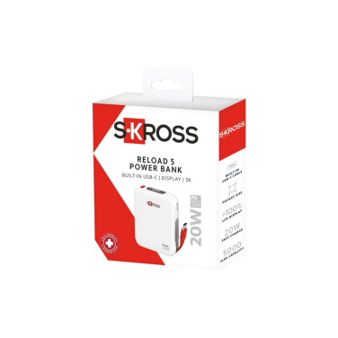 SKROSS® Reload 5000 mAh išorinė baterija, gaminio vaizdas