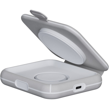 Xtorm XWF21 2-in-1 belaidis įkroviklis – išskleistas, USB-C įvestis
