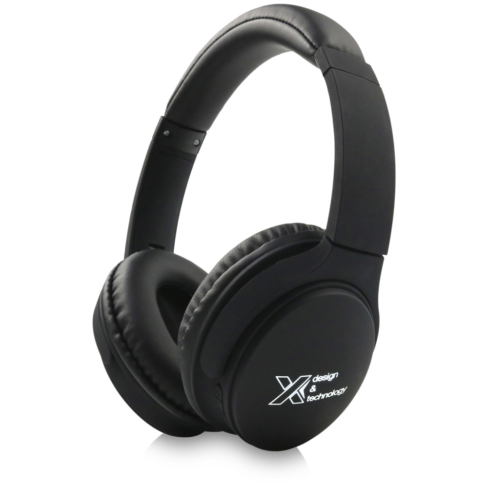„SCX.design E20“ „Bluetooth 5.0“ ausinės, Juoda / balta, gaminio vaizdas