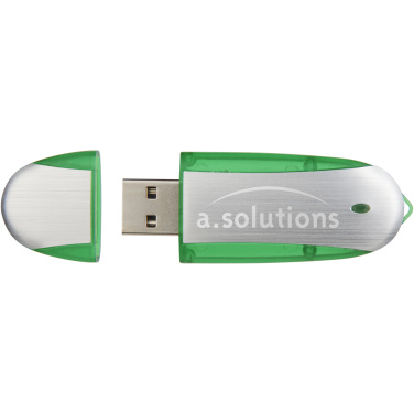 USB atmintinė ovalo formos, gaminio vaizdas