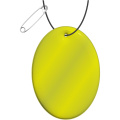 RFX™ H-12 ovali atspindinti TPU atšvaitas, Neoninė geltona