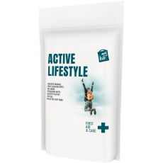 MyKit Active Lifestyle pirmoji pagalba su popieriniu maišeliu