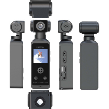 Prixton Snap DC600 skaitmeninis fotoaparatas, gaminio vaizdas, Juoda (2)