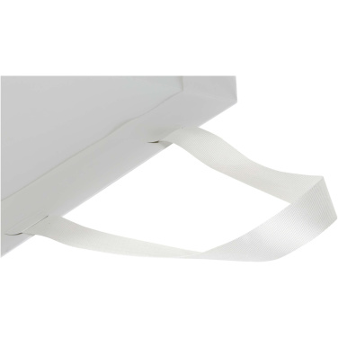 „Smartfold“ 210 g/m² popierinis maišelis su juostelėmis ir blizgiu laminavimu – 24 x 10 x 32 cm, gaminio vaizdas