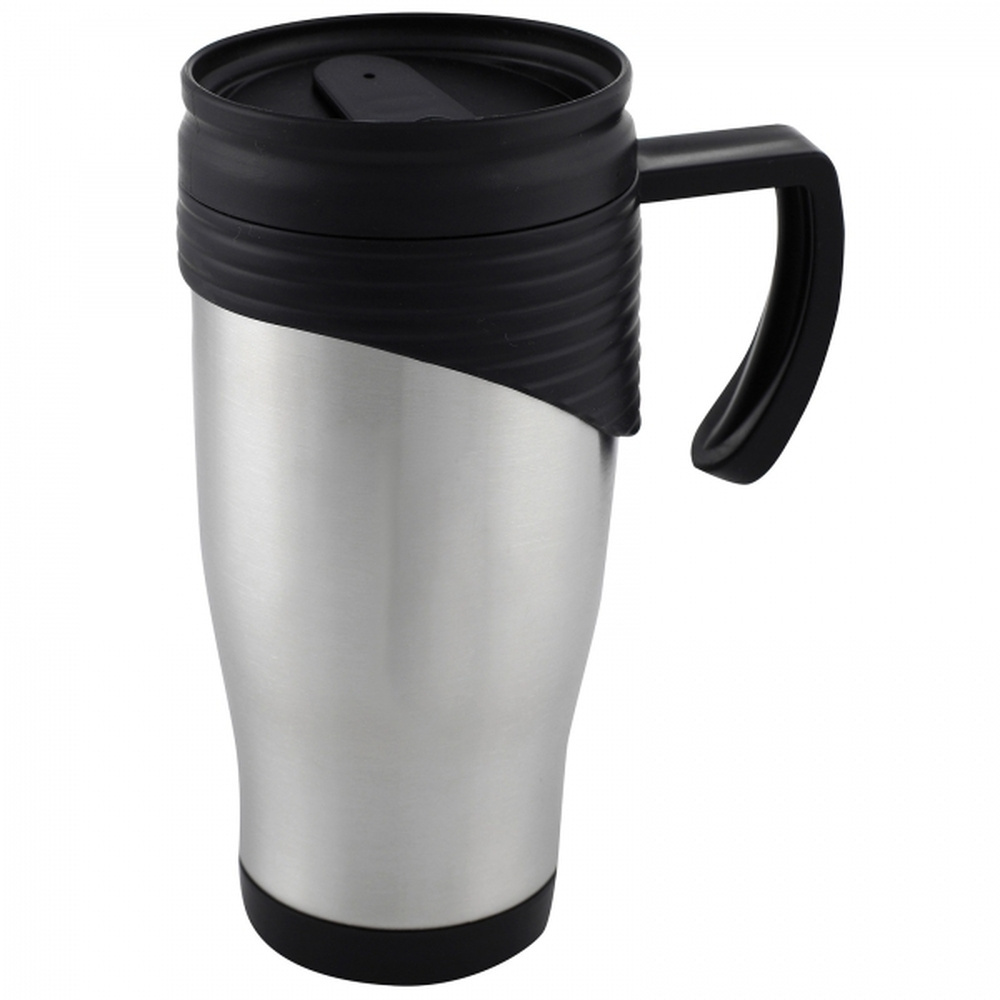 Termosinis puodelis 400 ml PIERO, pilka, gaminio vaizdas