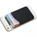 Išmaniojo telefono kortelių laikiklis WILHELMINE, juoda