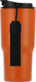 DANA termo puodelis 550 ml, pagamintas iš perdirbto plieno, oranžinė