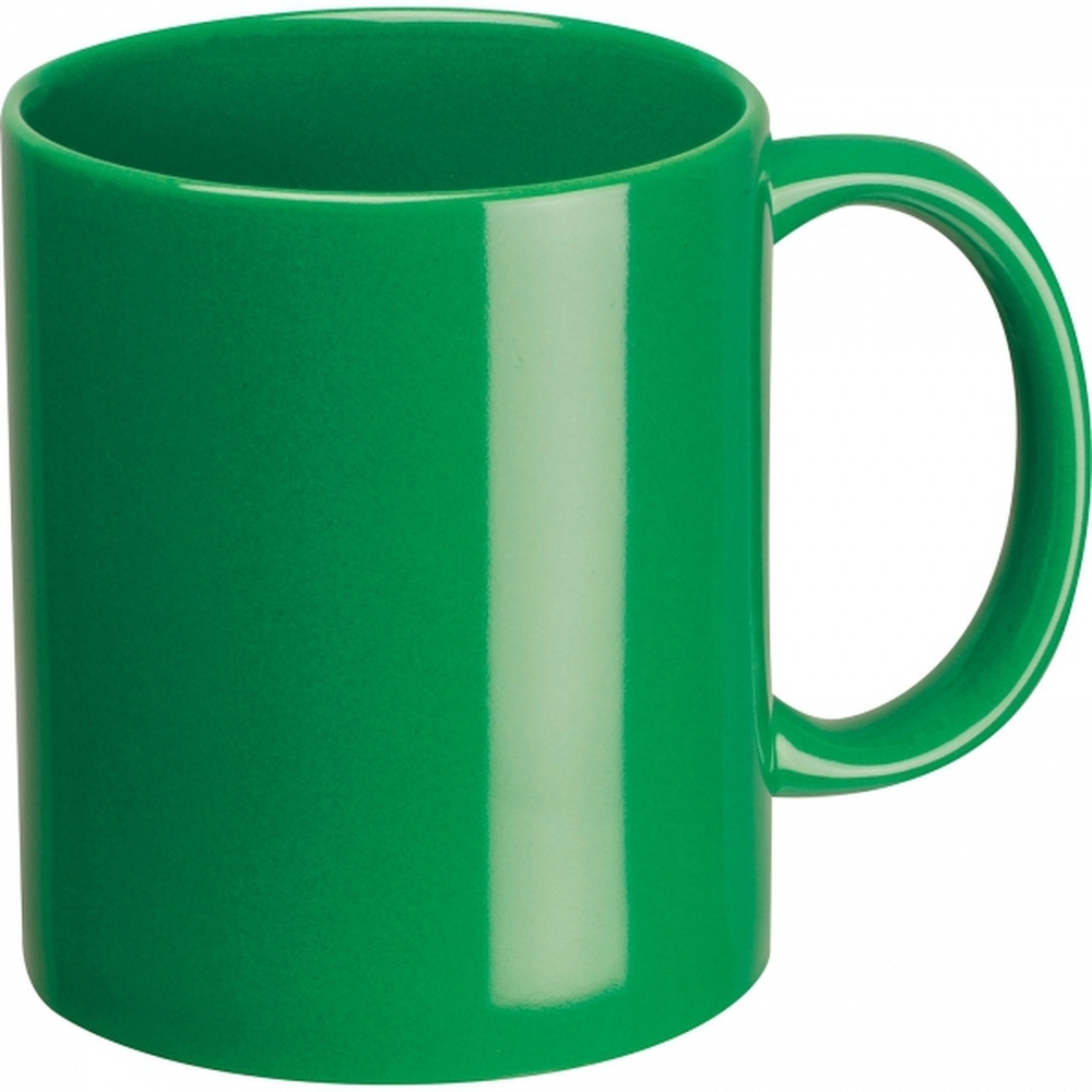 Keraminis puodelis 300 ml DEREK, žalia, gaminio vaizdas