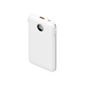 Išorinė baterija C1058 10000 mAh greitas įkrovimas, balta