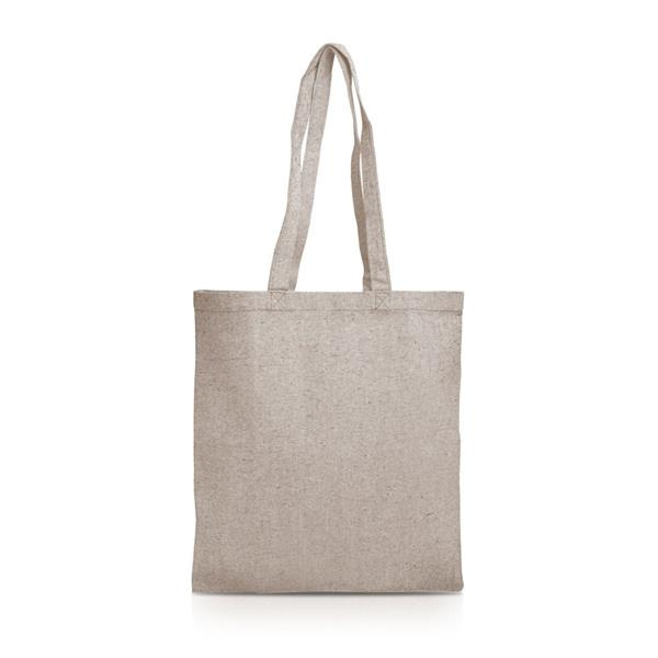 280 g/m2 perdirbtos medvilnės maišelis / RecyTwill, chaki, gaminio vaizdas