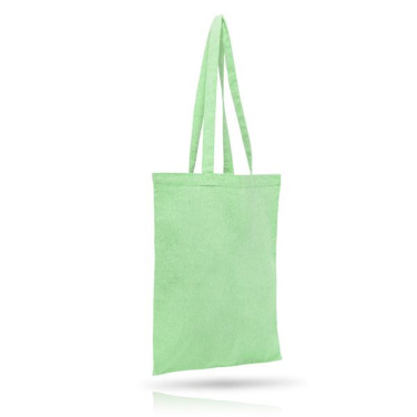 Perdirbtos medvilnės maišelis, 140 g, su 3 % poliesterio / RECYCOT, gaminio vaizdas