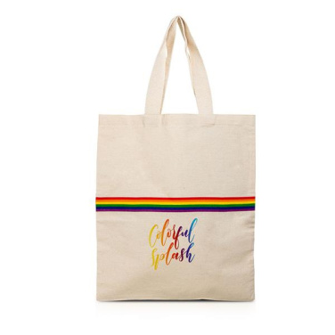 Įvairiaspalvis medvilninis krepšys / Multibag, gaminio vaizdas
