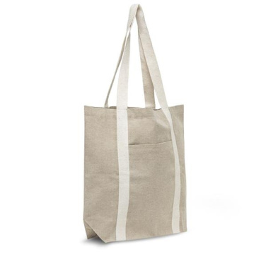 Perdirbtos medvilnės maišelis 300g su išorine kišene / DAILYBAG, gaminio vaizdas