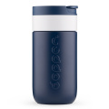 DOPPER kelioninis puodelis (300 ml) – liepsnojanti juoda, Breaker Blue