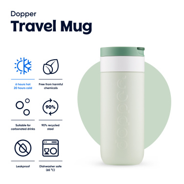 DOPPER kelioninis puodelis (400 ml) – miško žalia, gaminio vaizdas