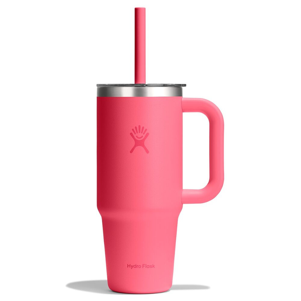 710 ml kelioninis puodelis su skaidriu dangteliu, rožinis „Popstar Pink“, gaminio vaizdas
