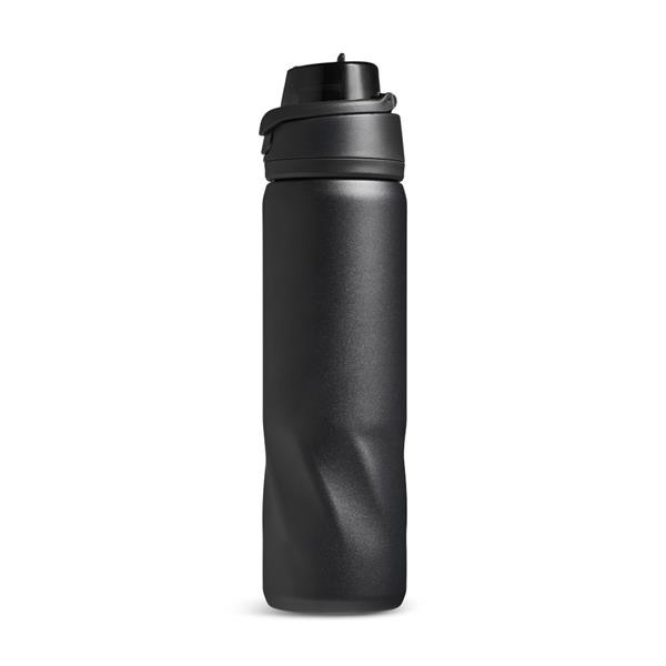 Nerūdijančio plieno termo butelis 600 ml / Duodrink, juoda, gaminio vaizdas