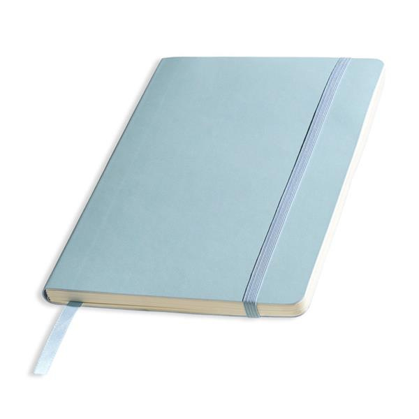 A5 formato užrašų knygelė su lanksčiu terminiu PU viršeliu. / Flexy, Dangaus mėlynumas, gaminio vaizdas