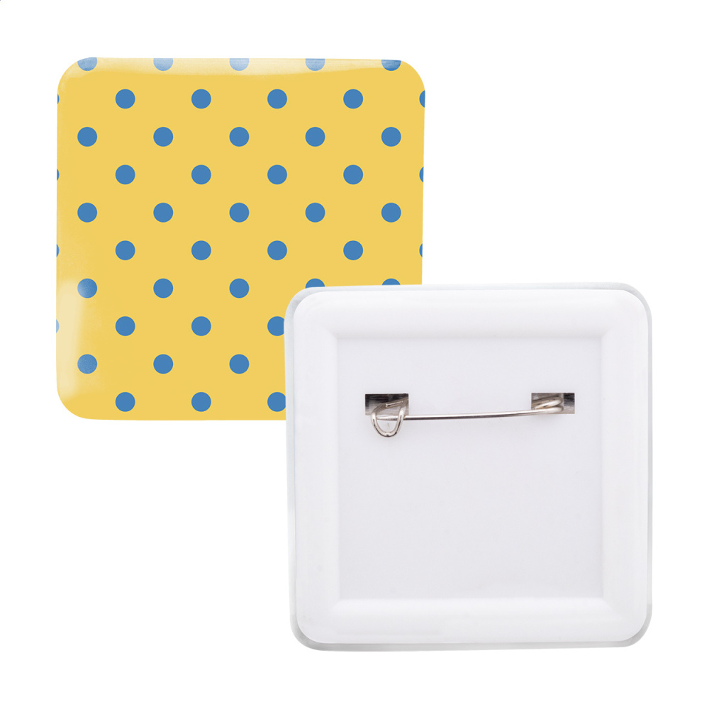 SquareBadge Maxi – smeigtuko ženklelis, gaminio vaizdas