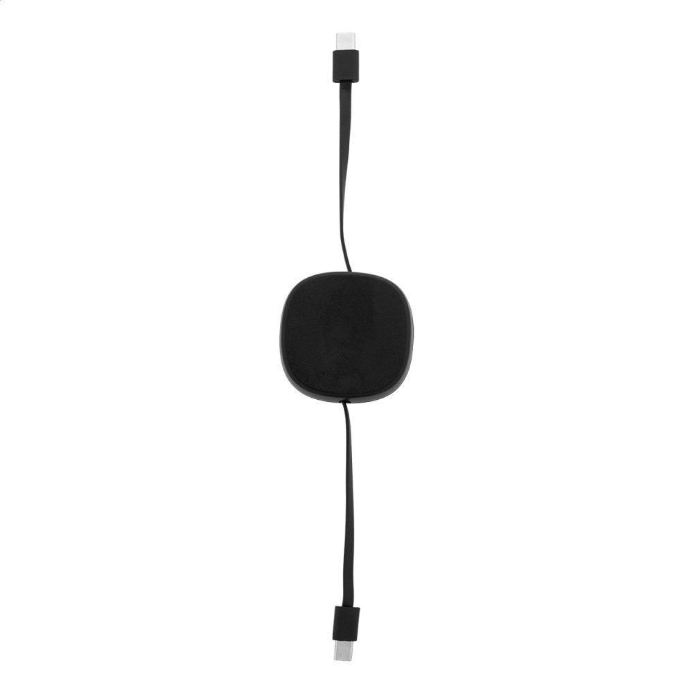 Cabsle – 60 W RABS USB-C įkrovimo laidas, juoda, gaminio vaizdas