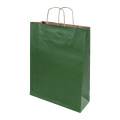 Papbag L – didelis popierinis dovanų maišelis, žalia